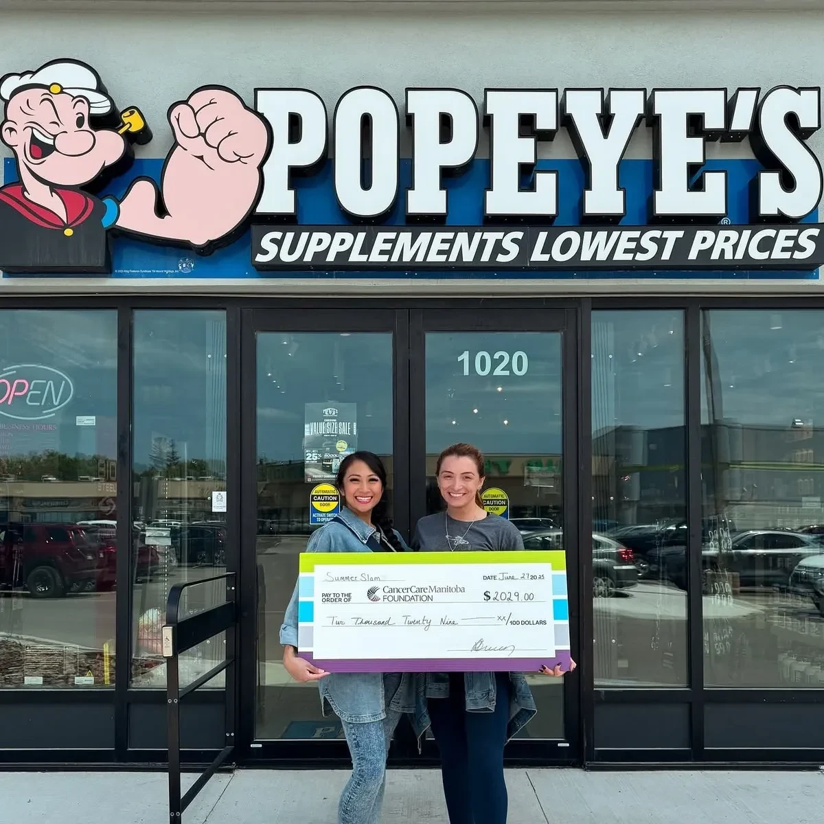 Summer Slam — CancerCare Manitoba Foundation, $2,029 raised